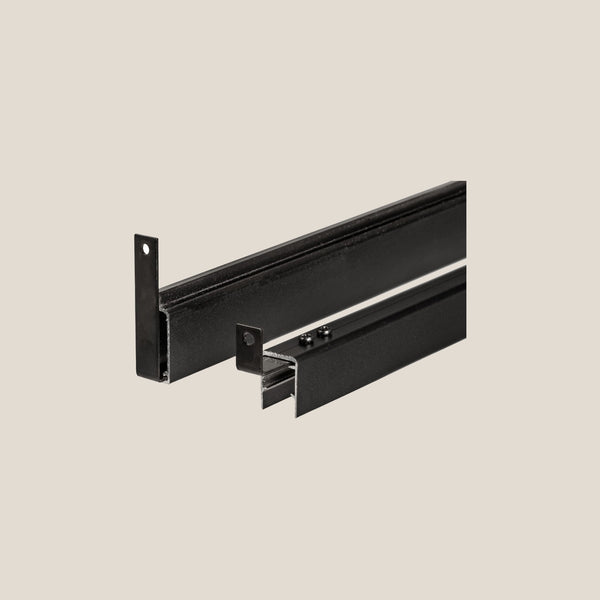 Schutting Begin- en Eindprofiel | (3,8 x 2,28 / 6,2 x 2,4) x 179,2 cm: Aluminium