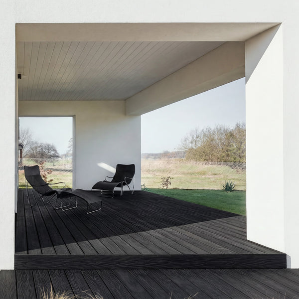 Vlonderplanken Pakket | Massief: Ebony Black